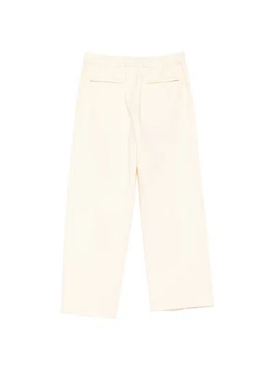 System Lined Track Pants In White