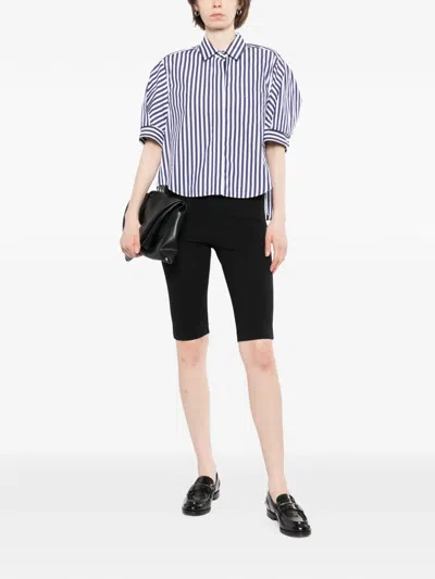 System Biker Shorts In Black