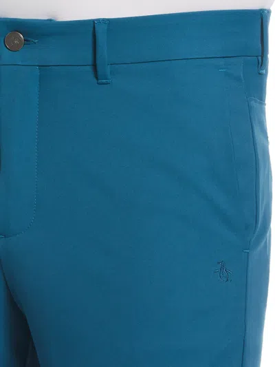 Original Penguin Men's Flat Front Solid Golf Shorts