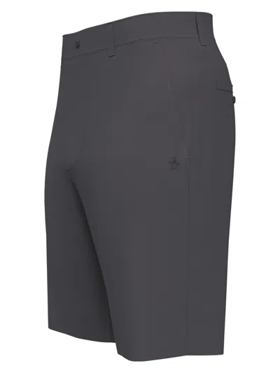 Original Penguin Men's Flat Front Solid Golf Shorts
