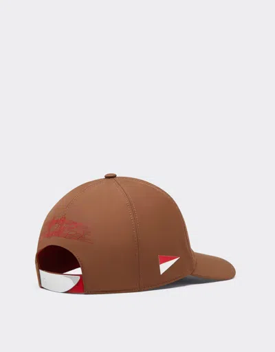 Ferrari Baseball Cap For The 2026 Monaco Grand Prix In Brown
