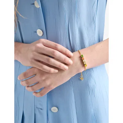 Prada Armband Aus Metall In Gold
