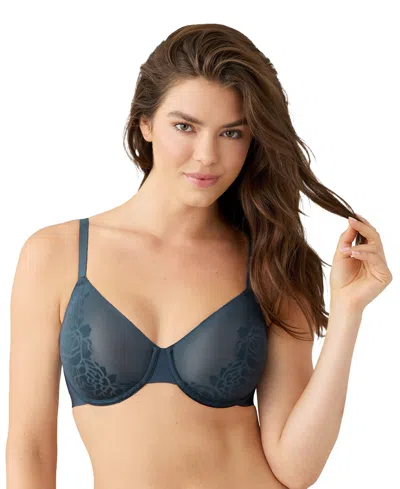 Wacoal Confidence Boost Underwire Bra In Blue
