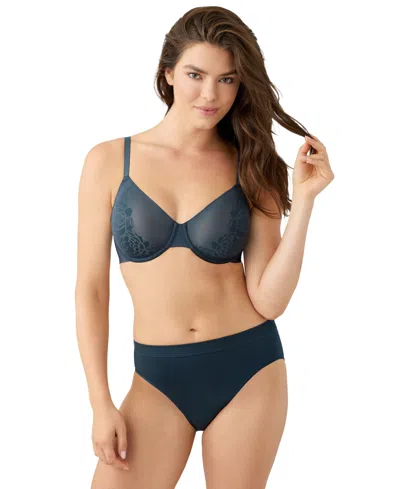 Wacoal Confidence Boost Underwire Bra In Blue
