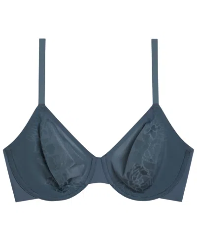 Wacoal Confidence Boost Underwire Bra In Blue