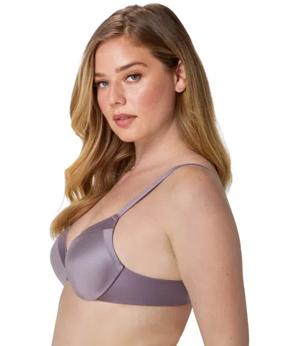 Maidenform Comfort Devotion Extra Coverage Shaping Underwire Bra 9436 In Gray