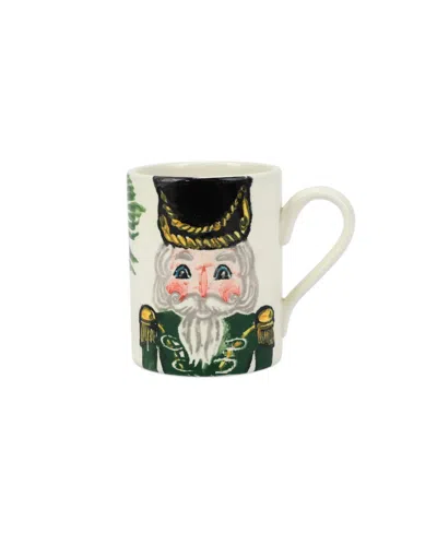 Vietri Nutcrackers Assorted Mugs, Set Of 4 In Multi