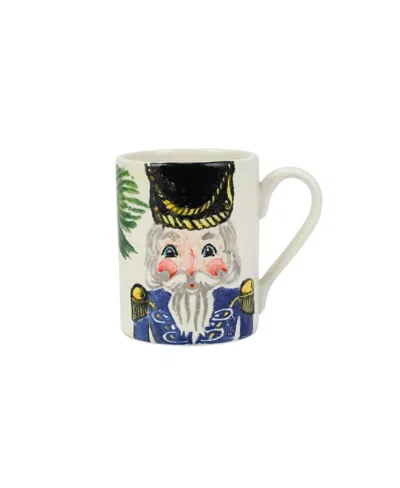 Vietri Nutcrackers Assorted Mugs, Set Of 4 In Multi