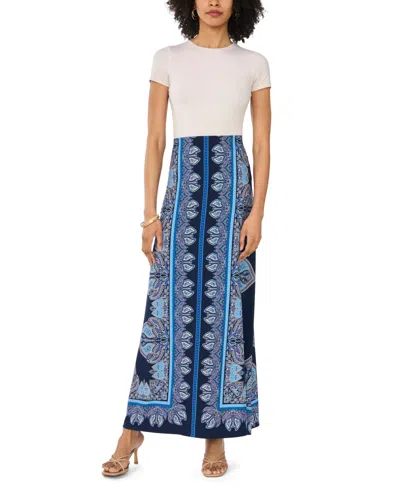 Vince Camuto Women's Pull-on Maxi Skirt In Blue
