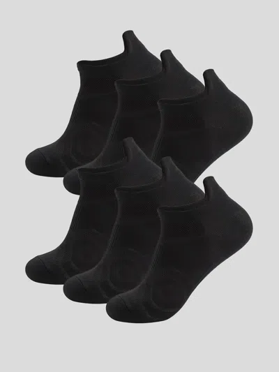 Fioboc Performance Tab Socks 6-pack In Black