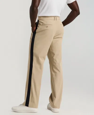 Perry Ellis Men's Straight Hybrid Commuter Pants In Brown