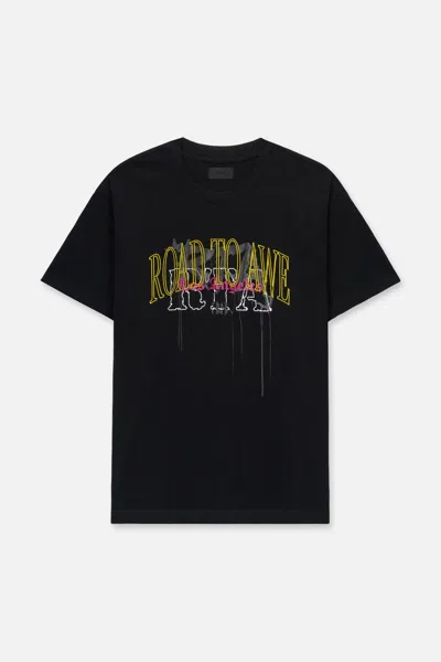 Rta Colin Road To Awe Oversize Graphic T-shirt In Black