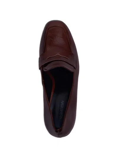 Bernardo Nevaeh Leather Pumps In Brown