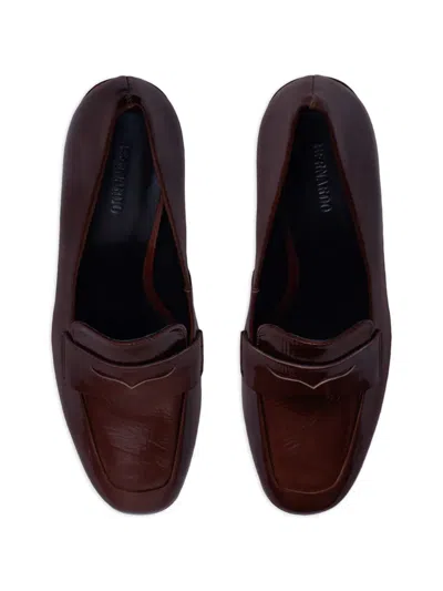 Bernardo Nevaeh Leather Pumps In Brown