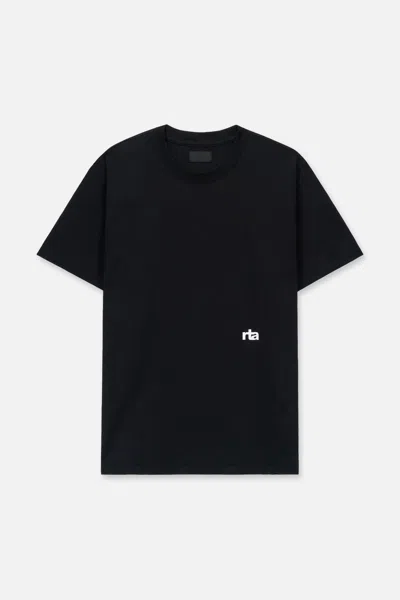 Rta Liam Short Sleeve Tee In Black