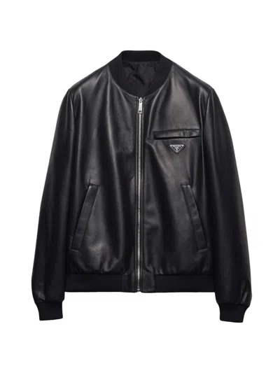 Prada Jacket Men In Black