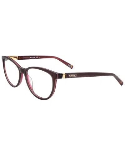 Missoni Bicolor Acetate Frames In Brown