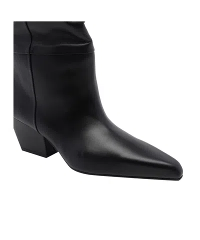 Paris Texas Pointed-toe Boots In Black