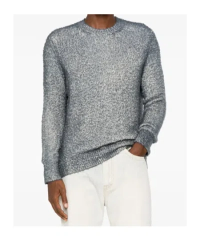 Avant Toi Long-sleeved Pullover In Gray