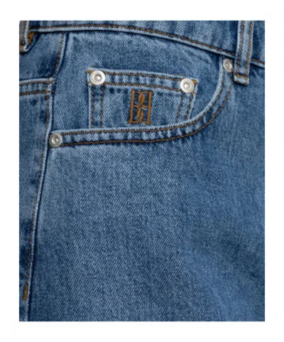By Malene Birger Belt Loop Jeans In Blue