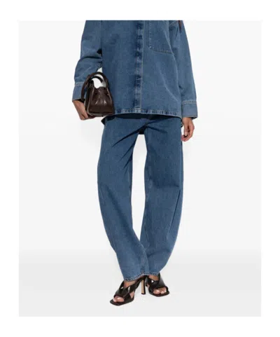 By Malene Birger Belt Loop Jeans In Blue