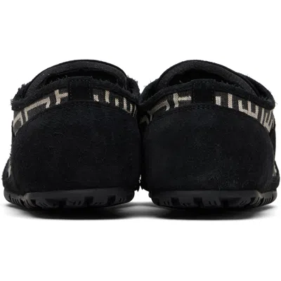 Balmain Racer 45 Monogram Jacquard Lace Up Sneakers In Black