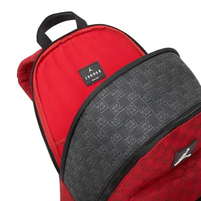 Jordan Monogram Backpack 20l 'black Red'
