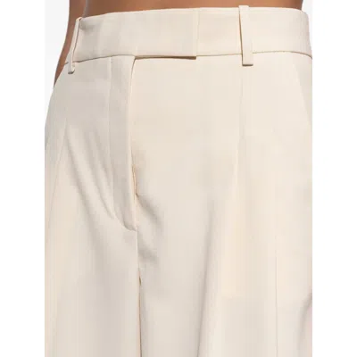 By Malene Birger Belt Loop Shorts In White