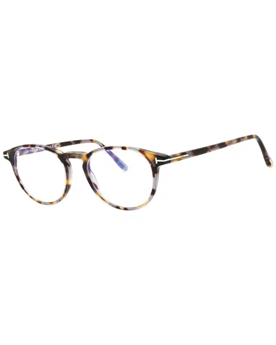 Tom Ford Men's 51mm Optical Frames In Neutral