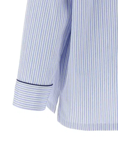 Dolce & Gabbana Button Up Top In Blue