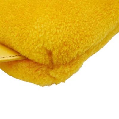 Pre-owned Fendi Yellow Backpack ()