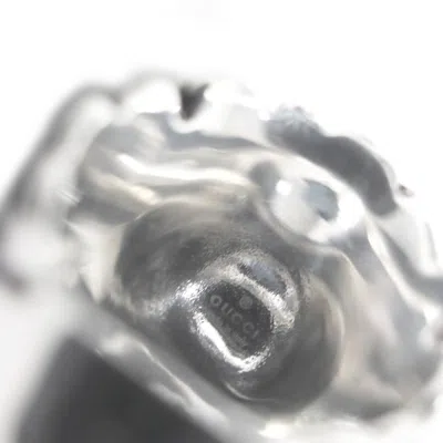 Pre-owned Gucci Silver Band Ring ()