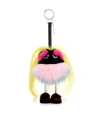 FENDI Mini Zaino Monster fur charm