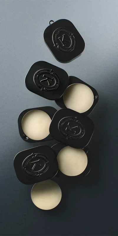 Koppen Lip Balm In Silver