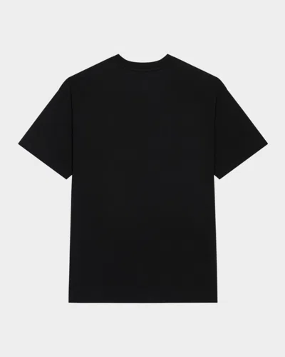 Givenchy Photographic Negative Logo Regular Fit Graphic T-shirt In Black