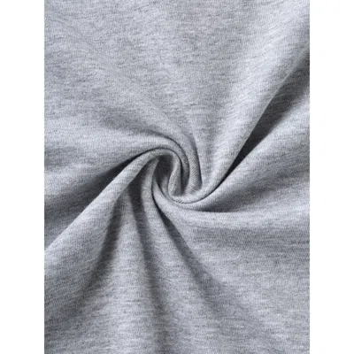 Bloomchic Dear Diary Pattern Crewneck T-shirt In Gray