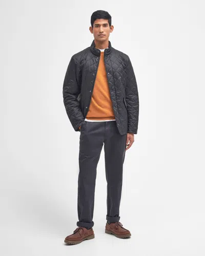 Barbour Flyweight Chelsea Mens Quilted Jacket In Black