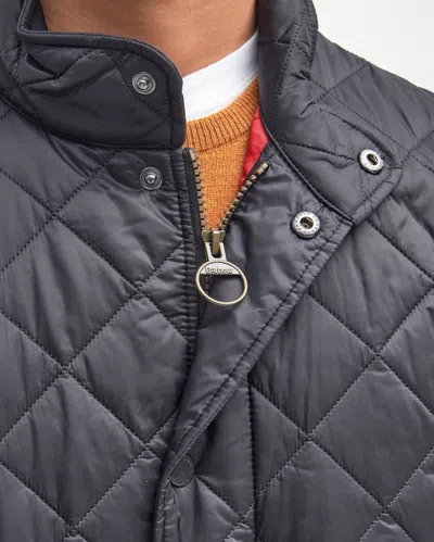 Barbour Flyweight Chelsea Mens Quilted Jacket In Black