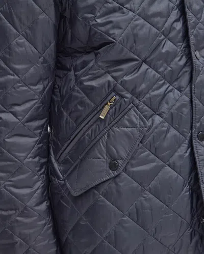 Barbour Flyweight Chelsea Mens Quilted Jacket In Black