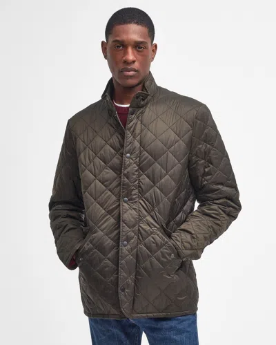 Barbour Flyweight Chelsea Mens Quilted Jacket In Brown