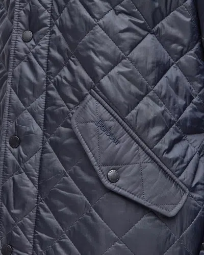 Barbour Flyweight Chelsea Mens Quilted Jacket In Black