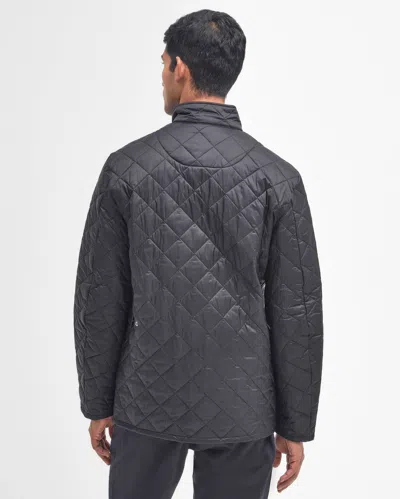 Barbour Flyweight Chelsea Mens Quilted Jacket In Black