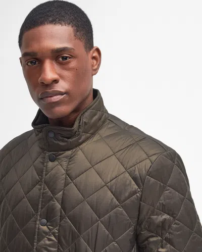 Barbour Flyweight Chelsea Mens Quilted Jacket In Brown
