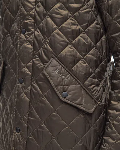Barbour Flyweight Chelsea Mens Quilted Jacket In Brown