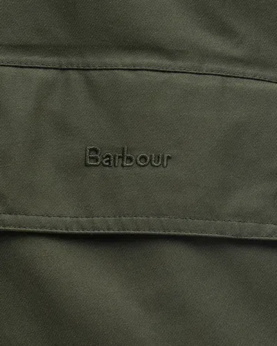 Barbour Heron Womens Waterproof Jacket In Green