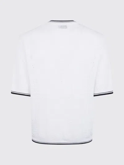 Laneus Basic Cotton T-shirt In White