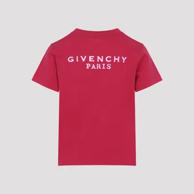 Givenchy Lipstick Pink Slim-fit T-shirt In Red