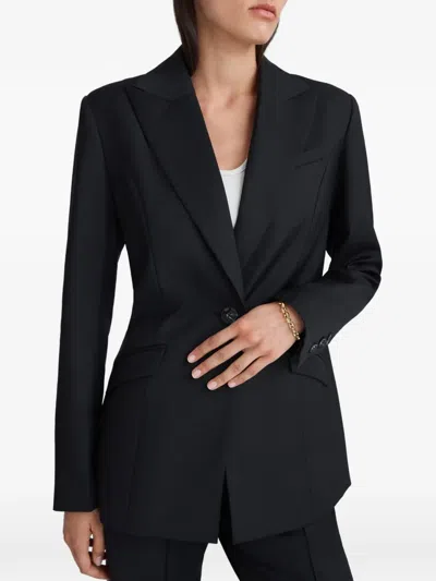 Anna Quan Archie Single-breasted Blazer In Multi