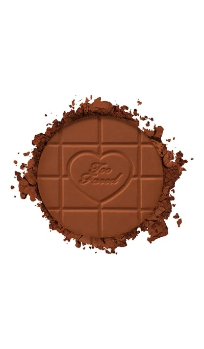Too Faced Chocolate Soleil Matte Blurring Bronzer In Brown
