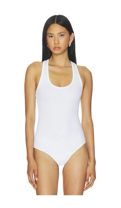 Commando Better Than Basic Rib Racerback Tank In White